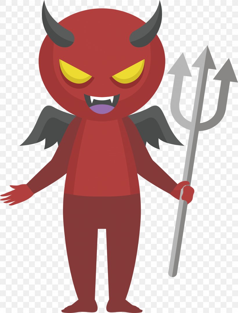 Euclidean Vector Download Icon, PNG, 2304x3030px, Resource, Art, Cartoon, Devil, Fictional Character Download Free
