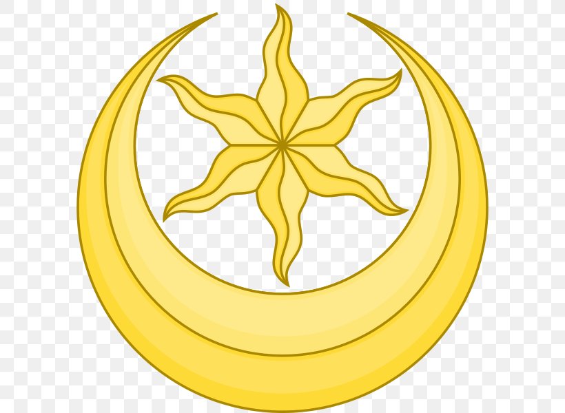 Heraldry Wikipedia Symbol Heraldic Badge Star And Crescent, PNG, 600x600px, Heraldry, Coat Of Arms, Coat Of Arms Of Libya, Crescent, Fivepointed Star Download Free