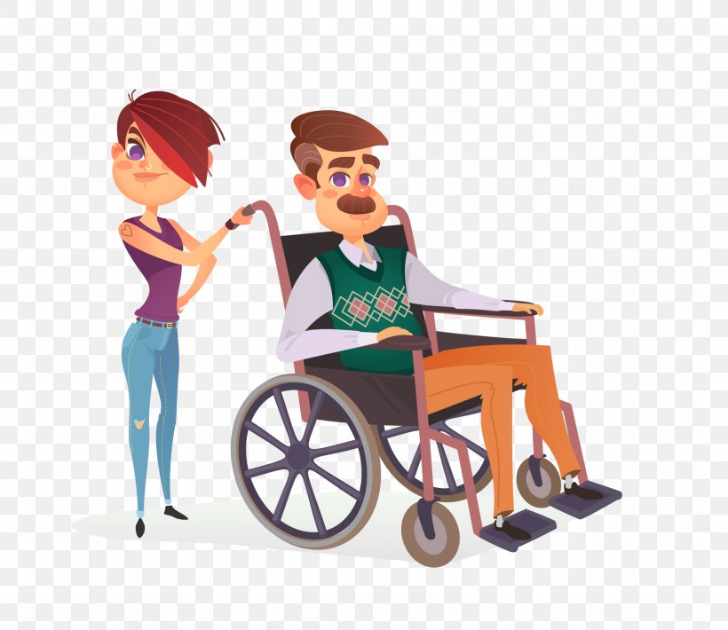 Disability Wheelchair Illustration, PNG, 1798x1557px, Disability, Crutch, Drawing, Human Behavior, Illustration Download Free