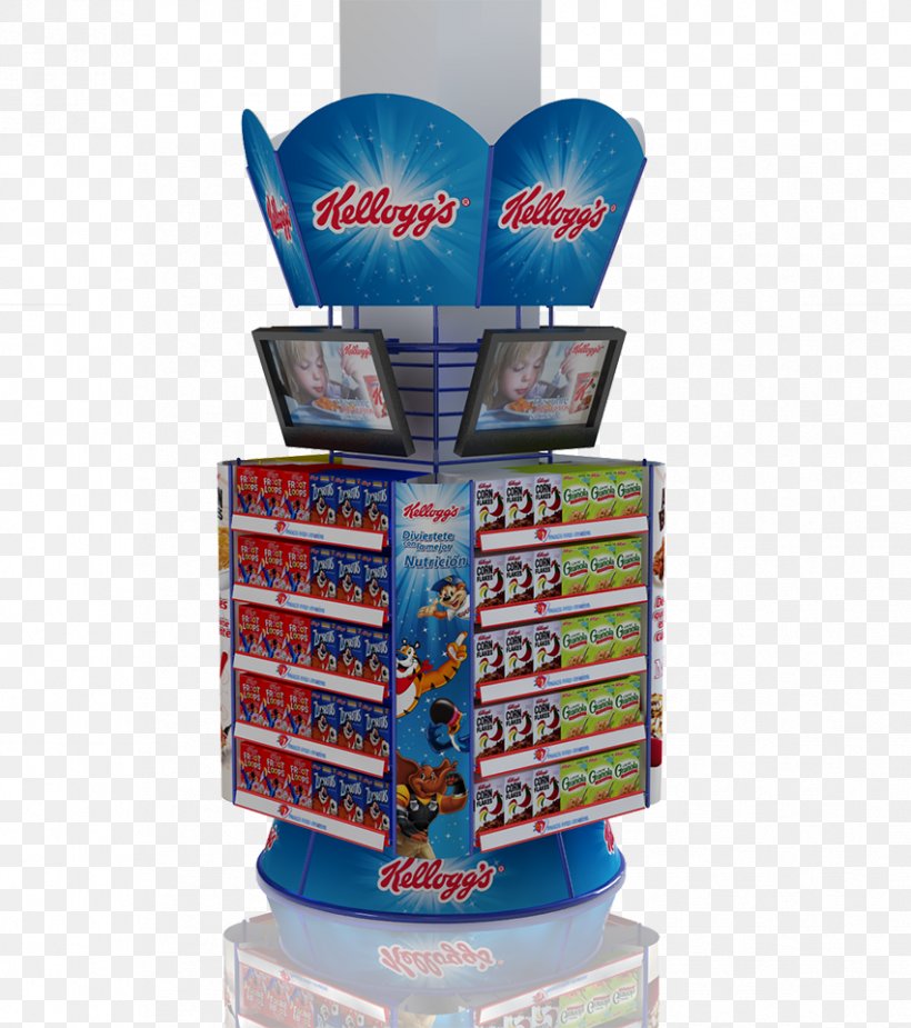 Point Of Sale Display Kellogg's Advertising, PNG, 851x961px, Point Of Sale Display, Advertising, Display, Display Device, Display Stand Download Free