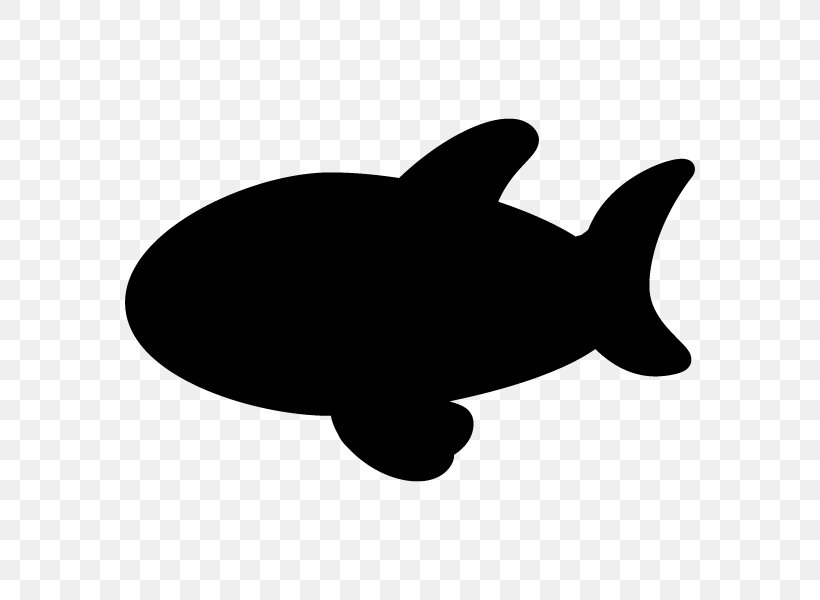 Shark Silhouette Black And White Clip Art, PNG, 600x600px, Shark, Animal, Black, Black And White, Coloring Book Download Free