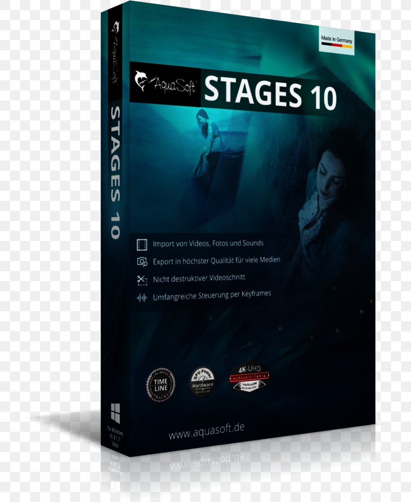 AquaSoft Stages 10: Professionell Gestalten Und Präsentieren Amazon.com Aquasoft Stages 10 1 Dvd-rom Book Computer Software, PNG, 719x1000px, Amazoncom, Book, Brand, Computer Software, Dvd Download Free