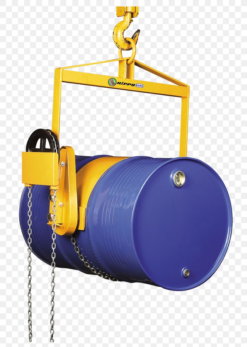 Drum Handler Forklift Barrel Material Handling, PNG, 800x1152px, Drum, Barrel, Bertikal, Crane, Cylinder Download Free