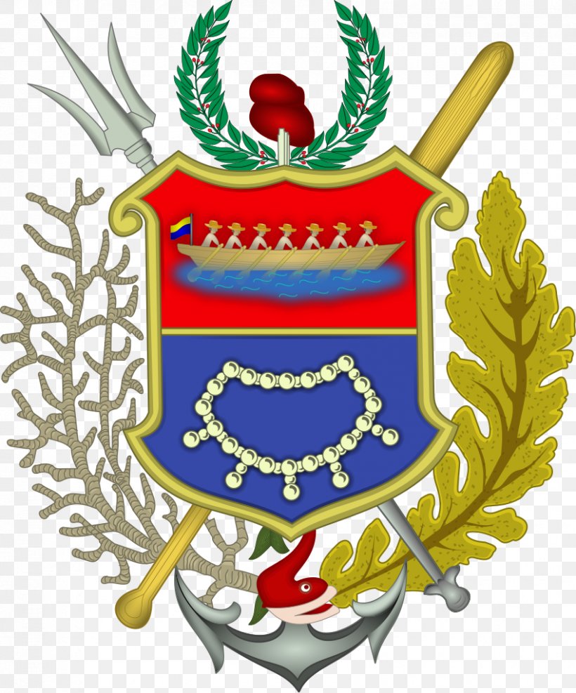 Escudo De Armas Del Estado Nueva Esparta Nueva Cádiz Coat Of Arms Of Venezuela, PNG, 850x1024px, Nueva Esparta, Achievement, Artwork, Coat Of Arms, Coat Of Arms Of Venezuela Download Free