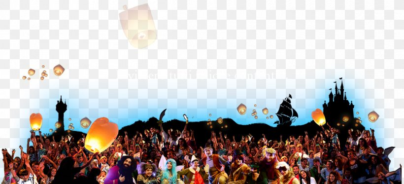 Fête Desktop Wallpaper Computer Tourism Balloon, PNG, 1200x546px, Computer, Balloon, Crowd, Event, Festival Download Free