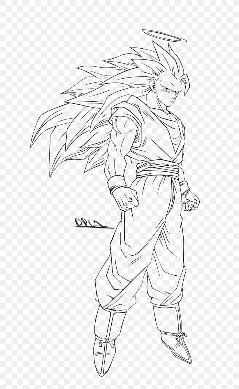 Goku Vegeta Gohan Trunks Super Saiya, PNG, 1600x2606px, Watercolor, Cartoon, Flower, Frame, Heart Download Free