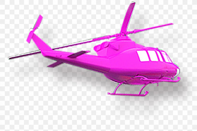 Helicopter Rotor Airplane Aircraft Pink, PNG, 1200x800px, Helicopter, Air Travel, Aircraft, Airplane, Color Download Free