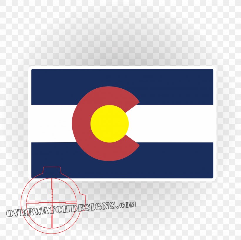 Flag Of Colorado State Flag Sticker Decal, PNG, 2409x2396px, Colorado, Brand, Bumper Sticker, Decal, Diagram Download Free