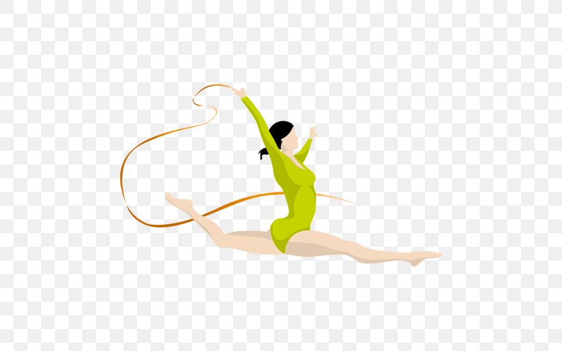Rhythmic Gymnastics Artistic Gymnastics Drawing, PNG, 512x512px, Rhythmic Gymnastics, Animation, Arm, Art, Artistic Gymnastics Download Free