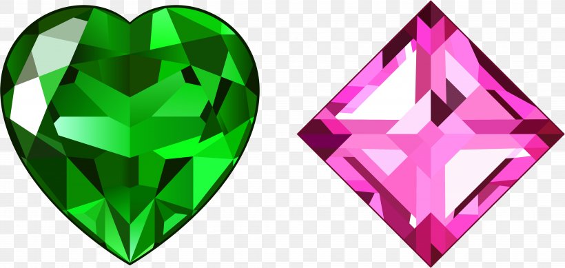 Clip Art Vector Graphics Transparency Illustration, PNG, 4337x2061px, Heart, Amethyst, Crystal, Diamond, Emerald Download Free