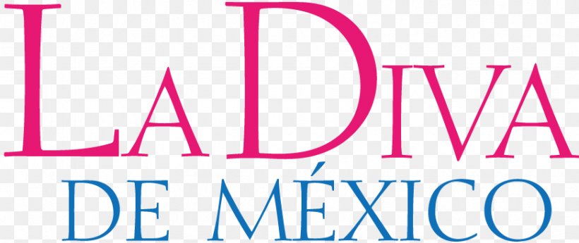 Logo Mexico Radio Station La Diva De México Brand, PNG, 872x367px, Logo, Area, Brand, Logos, Magenta Download Free