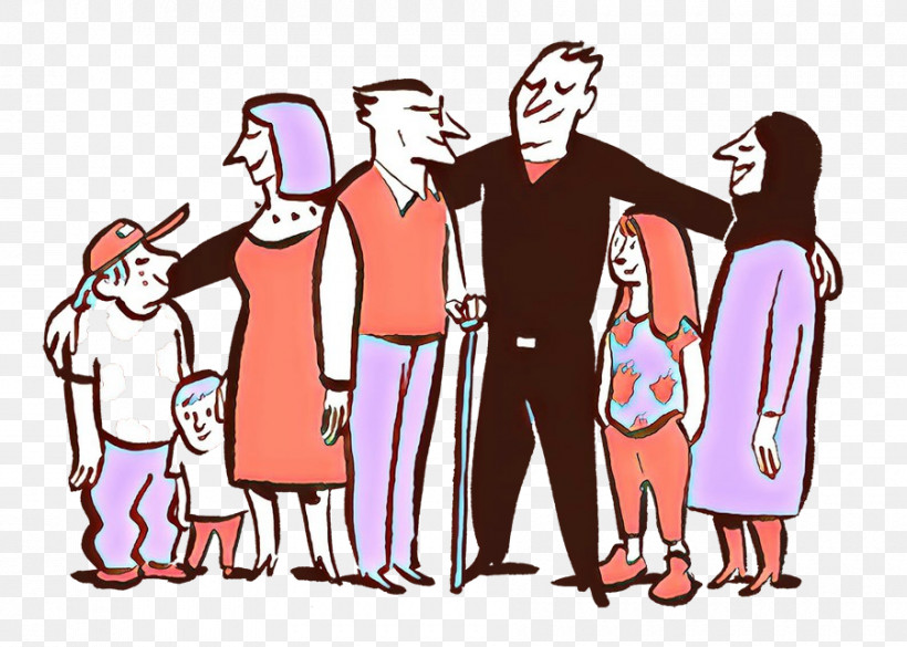 People Social Group Cartoon Family Pictures Conversation, PNG, 900x643px, People, Cartoon, Conversation, Family, Family Pictures Download Free