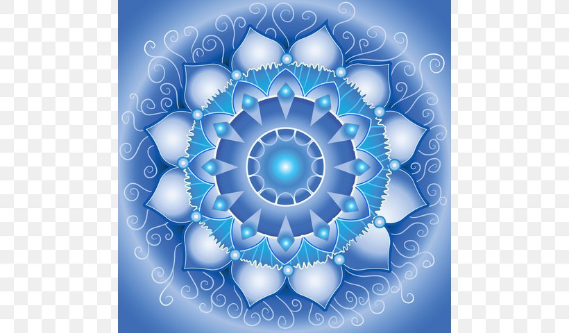 El Poder De Los Mandalas Vishuddha Chakra Sacred Geometry, PNG, 680x480px, Mandala, Aqua, Blue, Chakra, El Poder De Los Mandalas Download Free