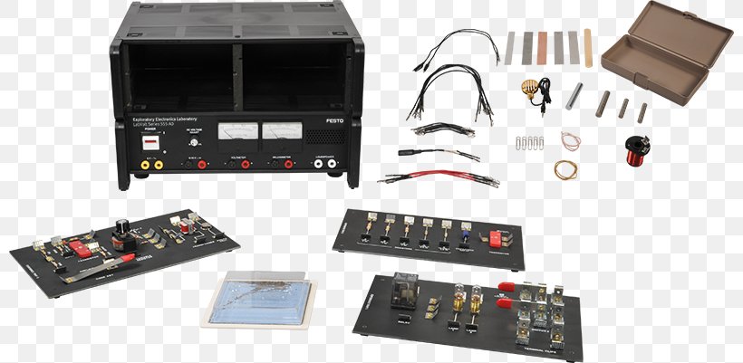 Electronics Accessory Festo Training System Electronic Component, PNG, 800x401px, Electronics, Amplifier, Audio Receiver, Av Receiver, Didactic Method Download Free