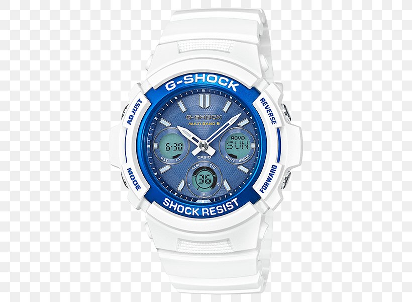 G-Shock Casio Shock-resistant Watch Water Resistant Mark, PNG, 500x600px, Gshock, Aqua, Blue, Brand, Casio Download Free