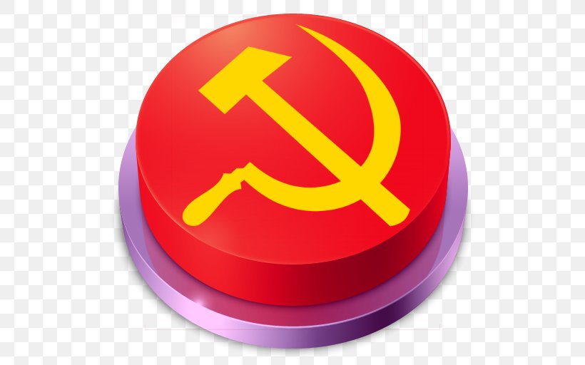 Hammer And Sickle Soviet Union Communism Illustration, PNG, 512x512px, Hammer And Sickle, Communism, Communist Symbolism, Flying Disc, Hammer Download Free