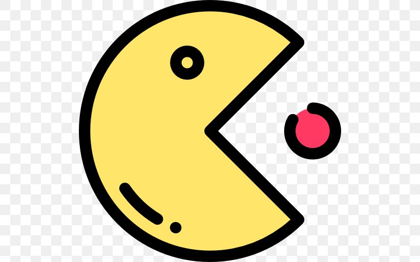 Yellow Symbol Area, PNG, 512x512px, Game, Area, Pacman, Symbol, Yellow Download Free