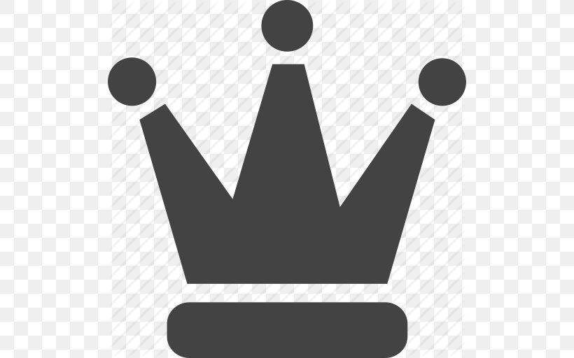 Crown Icon Design Clip Art, PNG, 512x512px, Crown, Black, Black And White, Brand, Flat Design Download Free