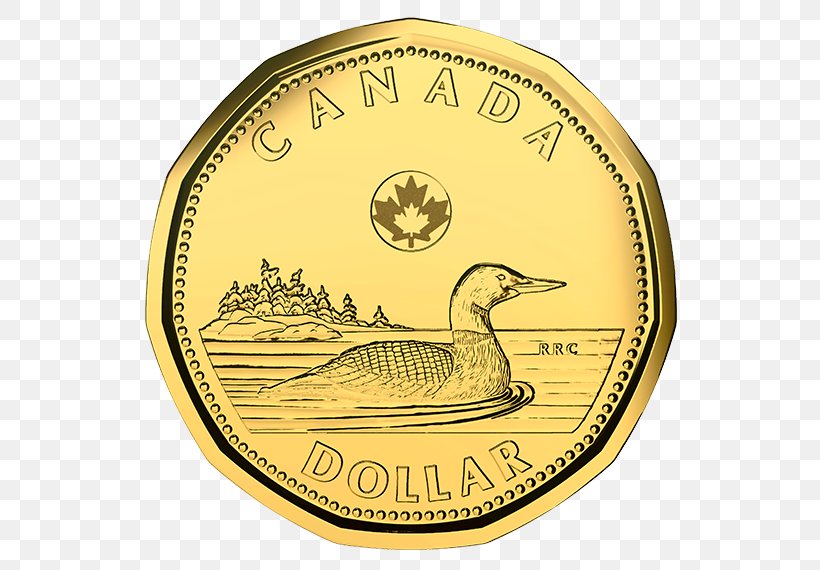 Dollar Coin Canada Loonie Royal Canadian Mint, PNG, 570x570px, Coin, Canada, Canadian Dollar, Coin Set, Currency Download Free