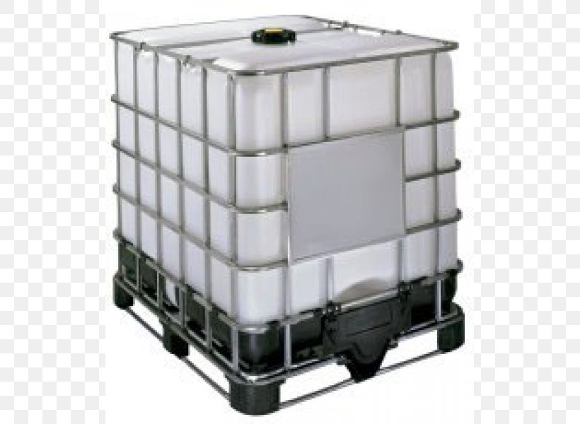 Intermediate Bulk Container Warehouse Plastic Intermodal Container Pallet, PNG, 600x600px, Intermediate Bulk Container, Chemical Substance, Container, Cylinder, Drinking Water Download Free