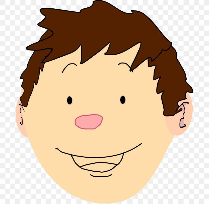 Boy Cartoon Face Clip Art, PNG, 697x800px, Boy, Art, Cartoon, Cheek, Child Download Free