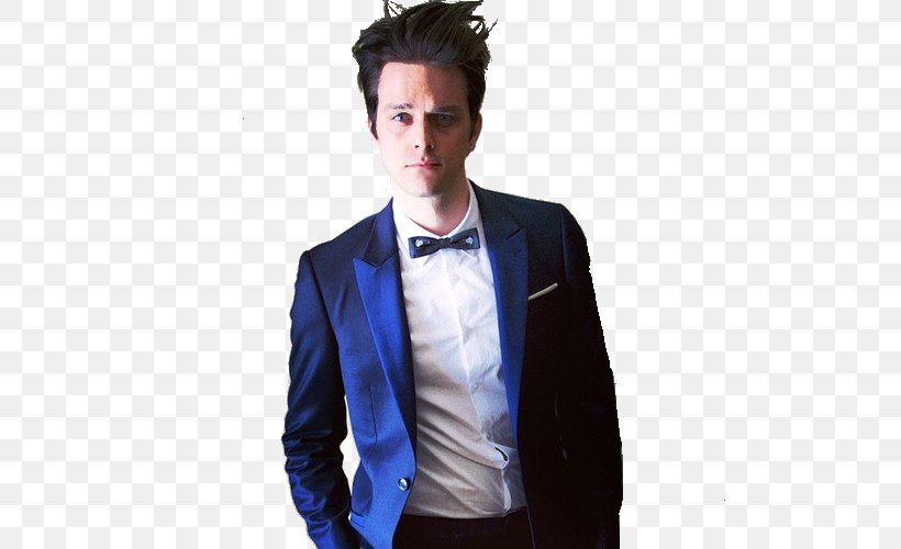 Dallon Weekes Panic! At The Disco Fall Out Boy Emo, PNG, 500x500px, Dallon Weekes, Blazer, Brendon Urie, Businessperson, Electric Blue Download Free