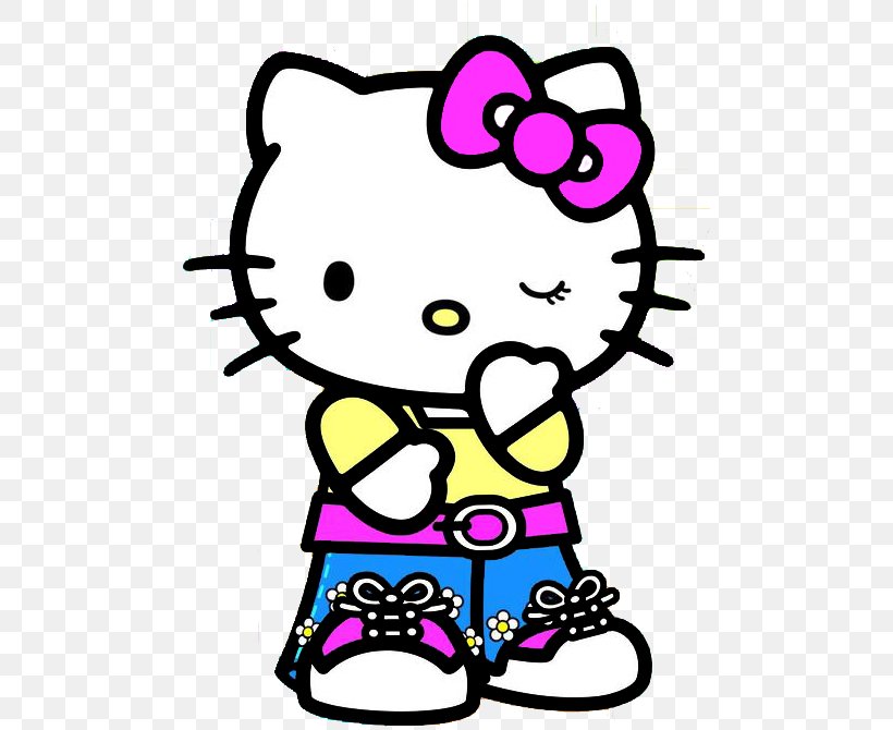 Hello Kitty Pink, PNG, 487x670px, Hello Kitty, Anniversary, Book, Cartoon, Character Download Free
