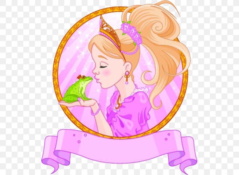 The Frog Prince Kiss Princess Royalty-free, PNG, 535x600px, Watercolor, Cartoon, Flower, Frame, Heart Download Free