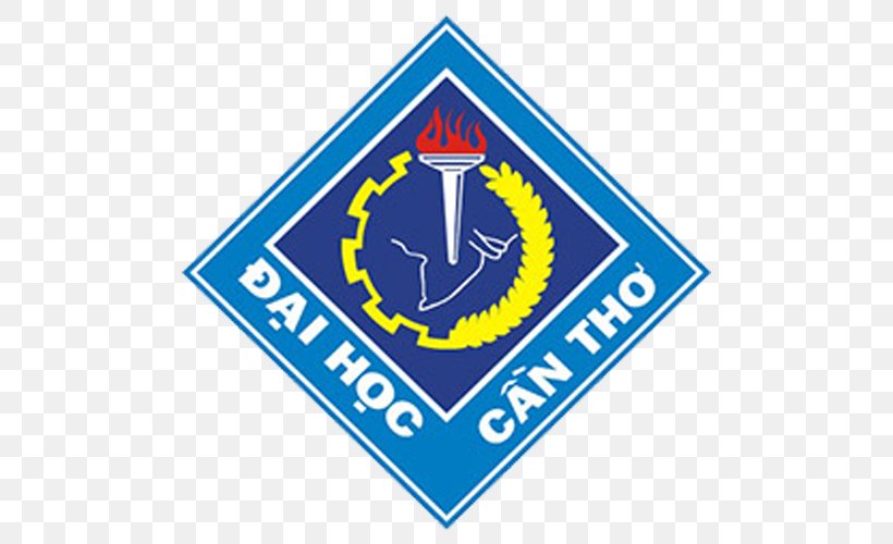 Can Tho University Organization Logo Emblem, PNG, 500x500px, Can Tho University, Area, Blue, Brand, Can Tho Download Free