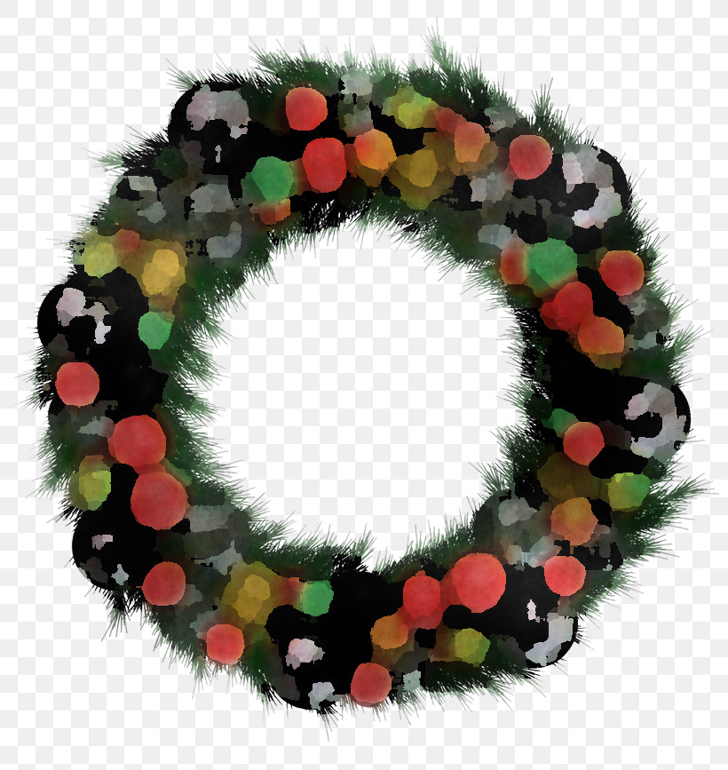 Christmas Decoration, PNG, 800x867px, Christmas Decoration, Circle, Fur, Interior Design, Pine Download Free