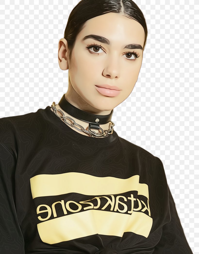 Music Cartoon, PNG, 1768x2260px, Dua Lipa, Chin, Collar, Eyebrow, Fashion Download Free