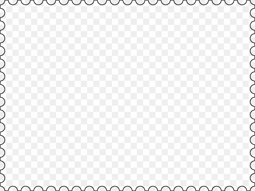 Postage Stamps Picture Frames Stamped Envelope Clip Art, PNG, 2400x1801px, Postage Stamps, Area, Black, Black And White, Blog Download Free
