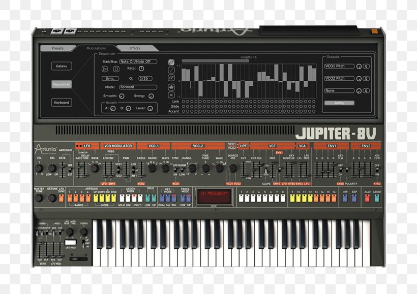 Roland Jupiter-8 Roland Jupiter-4 Roland SH-101 Minimoog Sound Synthesizers, PNG, 800x579px, Roland Jupiter8, Analog Synthesizer, Arp 2600, Arturia, Audio Receiver Download Free
