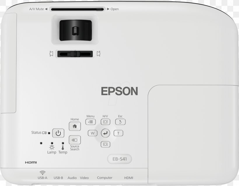 3LCD Multimedia Projectors Epson EB-U42 WUXGA, PNG, 2391x1866px, Multimedia Projectors, Brightness, Cameras Optics, Display Resolution, Electronic Device Download Free