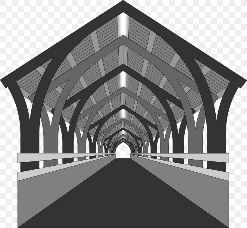 Bridge–tunnel Road Windows Metafile, PNG, 1280x1183px, Bridge, Arch, Architecture, Black And White, Building Download Free