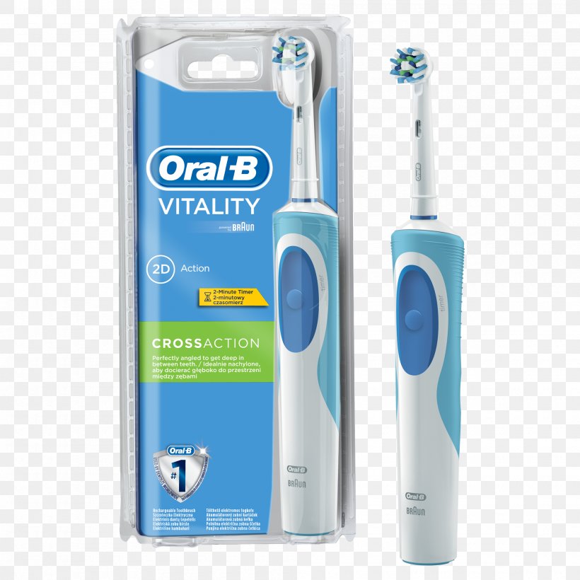 Electric Toothbrush Oral-B Vitality CrossAction Oral-B Pro 2000, PNG, 2000x2000px, Electric Toothbrush, Braun, Brush, Colgate, Dental Plaque Download Free