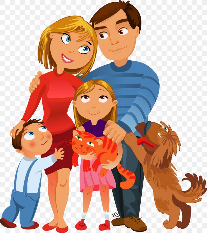 Family Royalty-free Cartoon Illustration, PNG, 1288x1448px, Family, Art, Boy, Cartoon, Child Download Free