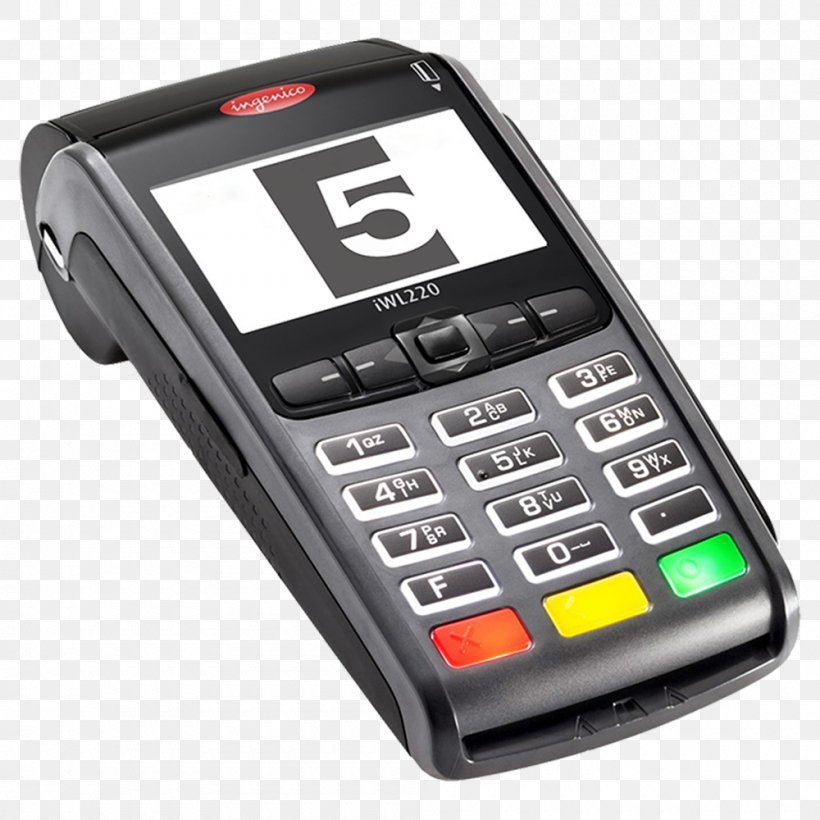 Contactless Payment Payment Terminal Ingenico EMV Till Roll, PNG, 1000x1000px, Contactless Payment, Caller Id, Cash Register, Cellular Network, Communication Device Download Free