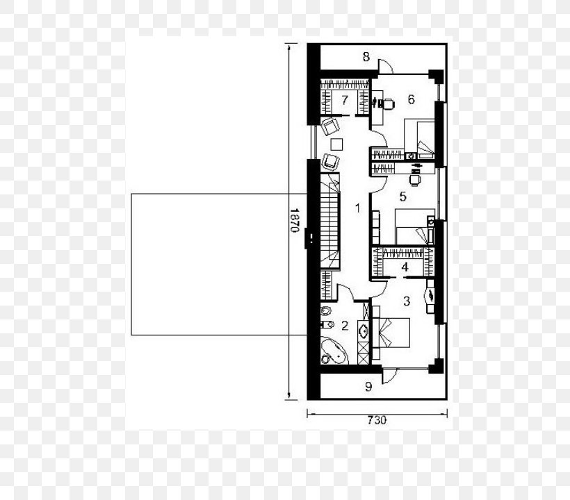 Floor Plan Passive Solar Building Design House Project, PNG, 720x720px, Floor Plan, Area, Balcony, Bedroom, Building Download Free