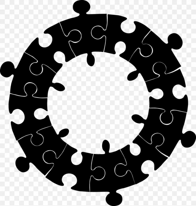 Jigsaw Puzzles Circle Clip Art, PNG, 872x917px, Jigsaw Puzzles, Black And White, Flat Design, Maze, Puzzle Download Free
