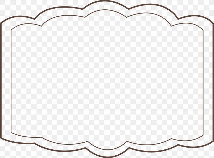 Picture Frames Product Pattern Font Line Art, PNG, 3501x2593px, Picture Frames, Area, Art, Black, Black And White Download Free