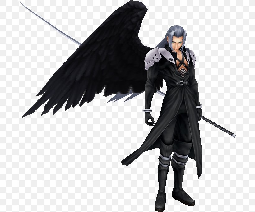 Dissidia Final Fantasy NT Final Fantasy VII Sephiroth Cloud Strife, PNG, 697x682px, Dissidia Final Fantasy, Action Figure, Character, Cloud Strife, Costume Download Free