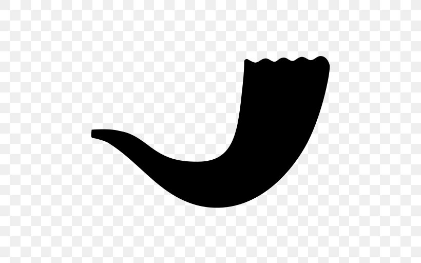 Shofar Logo Clip Art, PNG, 512x512px, Shofar, Black, Black And White, Horn, Logo Download Free