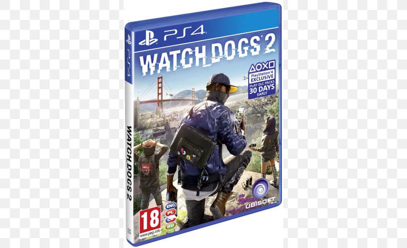 Watch Dogs 2 PlayStation 4 Video Game Xbox One, PNG, 500x500px, Watch Dogs 2, Game, Open World, Pc Game, Playstation 3 Download Free