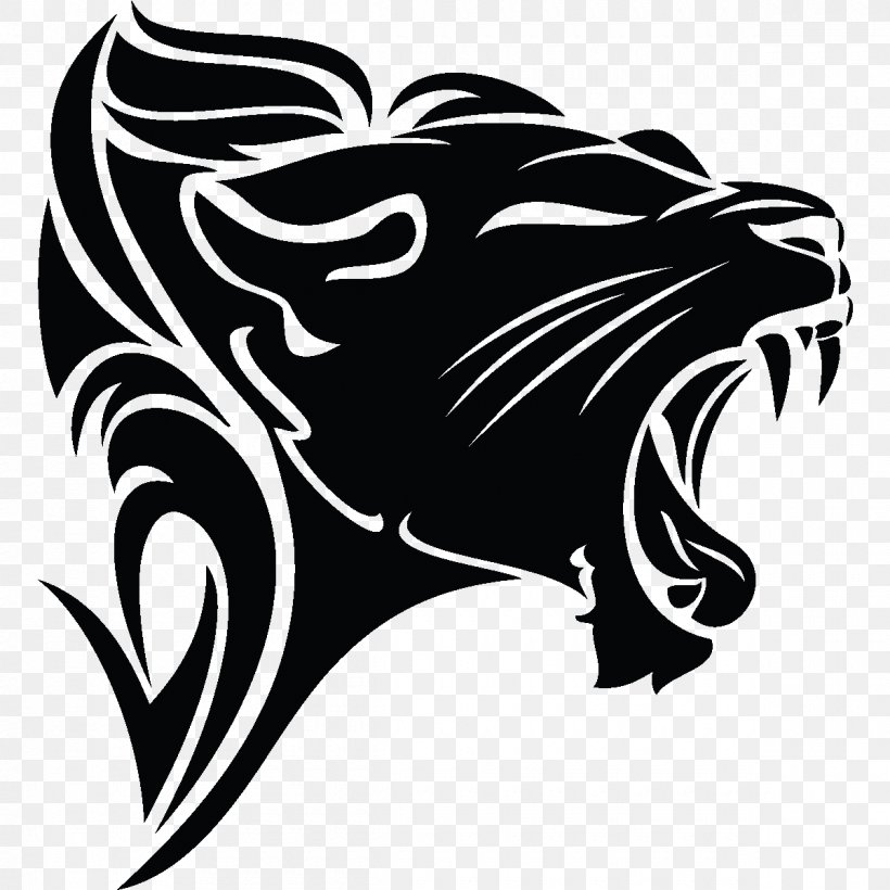 Lion's Roar Lion's Roar Logo, PNG, 1200x1200px, Lion, Art, Big Cats, Black, Black And White Download Free