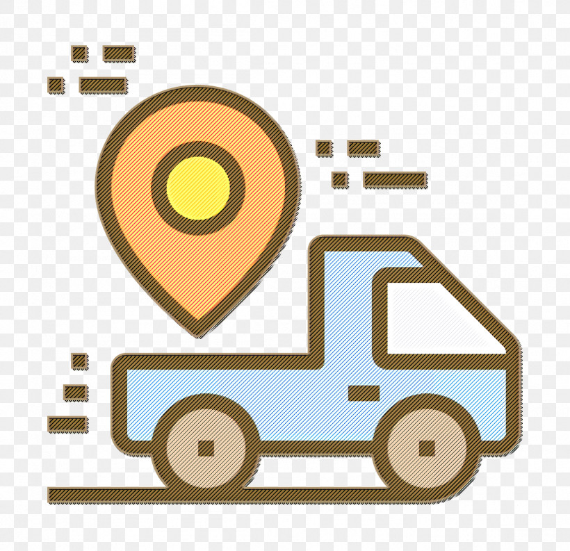 Navigation Icon Cargo Icon Truck Icon, PNG, 1156x1118px, Navigation Icon, Cargo Icon, Concrete Mixer, Line, Symbol Download Free