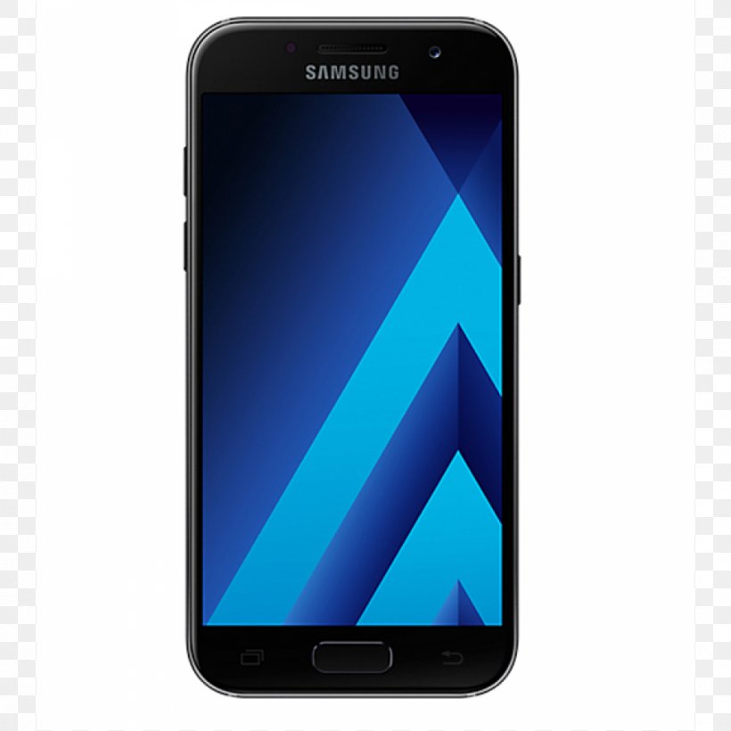 Samsung Galaxy A3 (2017) Samsung Galaxy A5 (2017) Samsung Galaxy A3 (2015) Samsung Galaxy A7 (2017), PNG, 1000x1000px, Samsung Galaxy A3 2017, Cellular Network, Communication Device, Display Device, Electric Blue Download Free