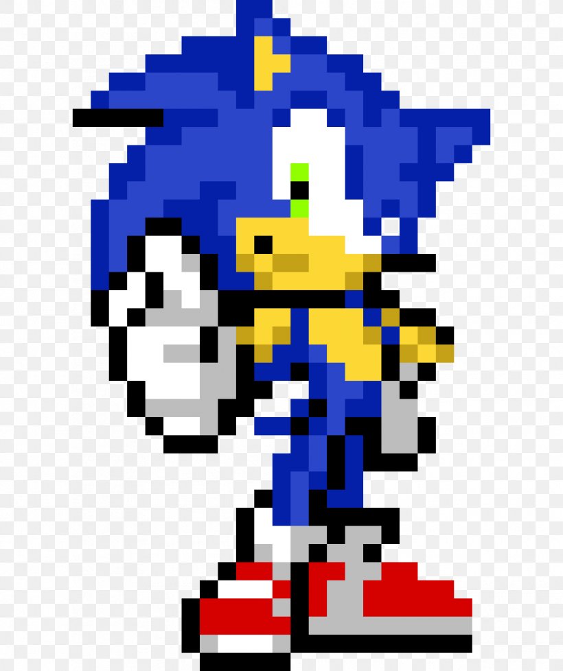 Sonic Chaos Pixel Art