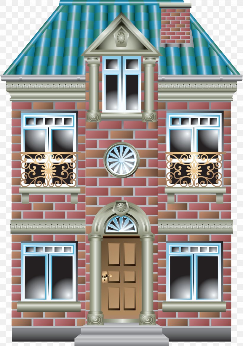 House Building Clip Art, PNG, 2061x2943px, House, Apartment, Building, Dollhouse, Elevation Download Free