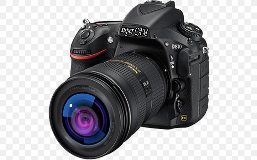 Nikon D810 Digital SLR Camera Digital Photography, PNG, 512x512px, Nikon D810, Camera, Camera Lens, Cameras Optics, Digital Camera Download Free